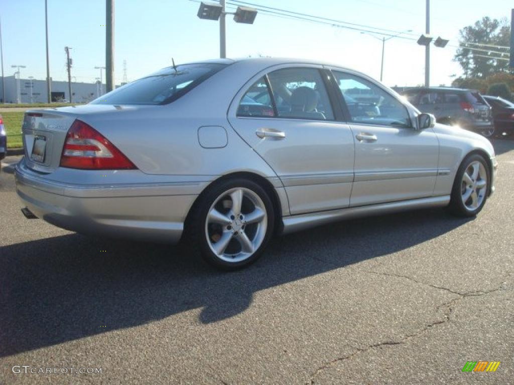 Iridium Silver Metallic 2005 Mercedes-Benz C 230 Kompressor Sedan Exterior Photo #39626974