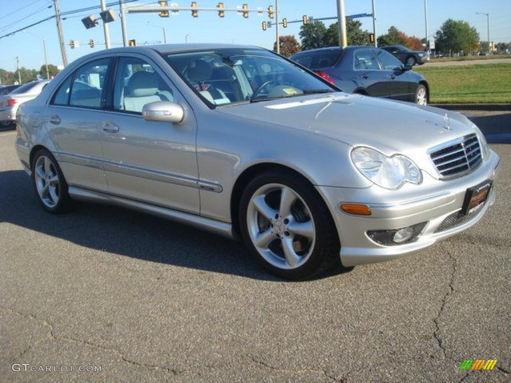 Iridium Silver Metallic 2005 Mercedes-Benz C 230 Kompressor Sedan Exterior Photo #39626998