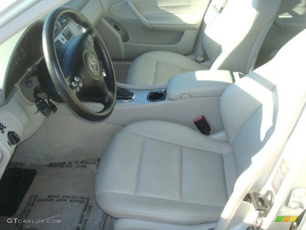 Ash Interior 2005 Mercedes-Benz C 230 Kompressor Sedan Photo #39627030