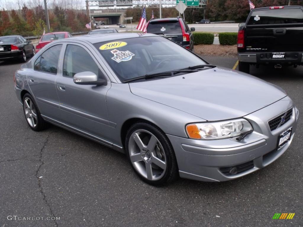 R Electric Silver Metallic 2007 Volvo S60 R AWD Exterior Photo #39627498