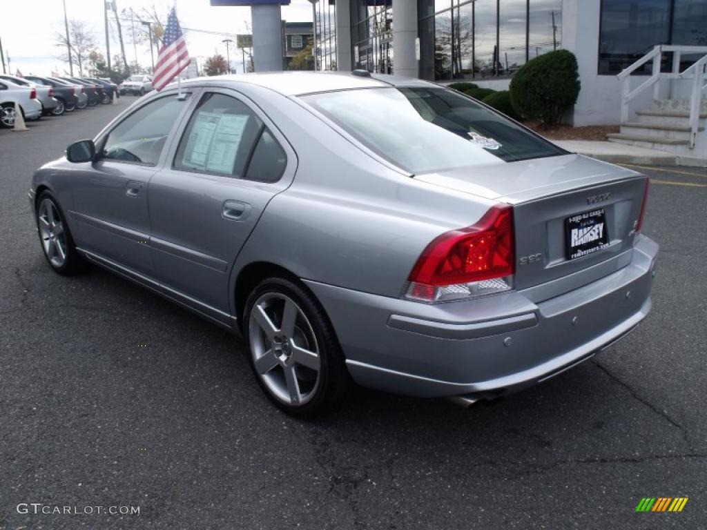 2007 S60 R AWD - R Electric Silver Metallic / Nordkap Black/Blue R Metallic photo #5
