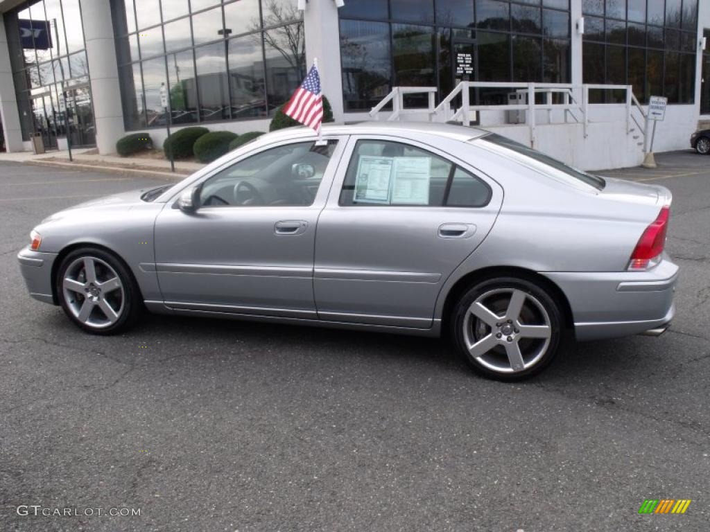 2007 S60 R AWD - R Electric Silver Metallic / Nordkap Black/Blue R Metallic photo #6
