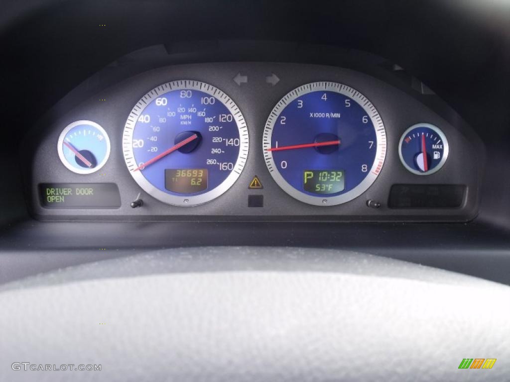 2007 Volvo S60 R AWD Gauges Photo #39627654