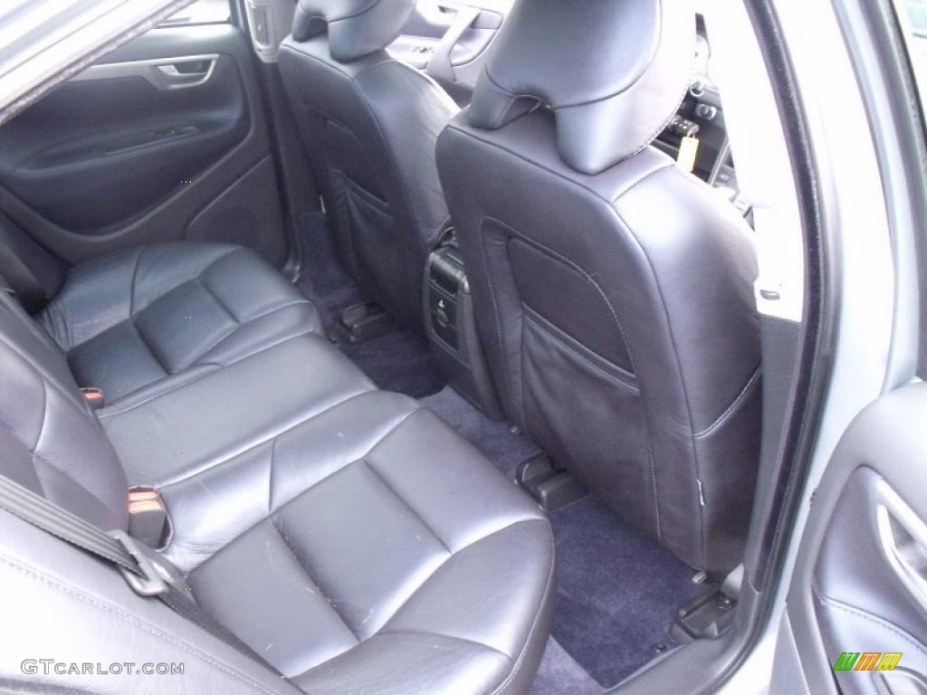 Nordkap Black/Blue R Metallic Interior 2007 Volvo S60 R AWD Photo #39627718