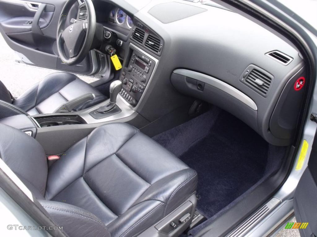 Nordkap Black/Blue R Metallic Interior 2007 Volvo S60 R AWD Photo #39627734