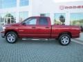 2008 Inferno Red Crystal Pearl Dodge Ram 1500 ST Quad Cab  photo #2