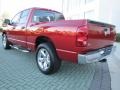2008 Inferno Red Crystal Pearl Dodge Ram 1500 ST Quad Cab  photo #3