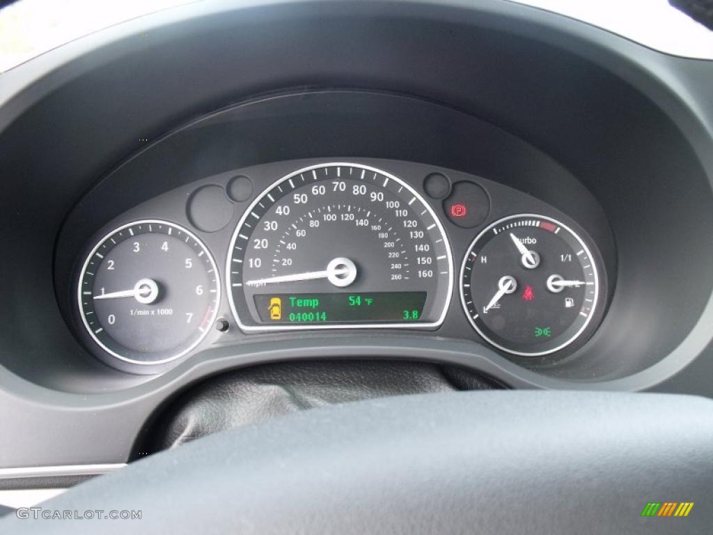 2007 Saab 9-3 2.0T Convertible Gauges Photo #39628550