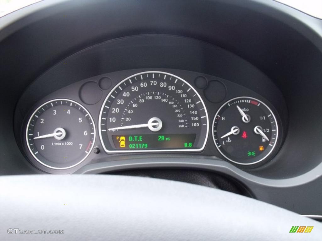 2008 Saab 9-3 Aero SportCombi Wagon Gauges Photo #39628786