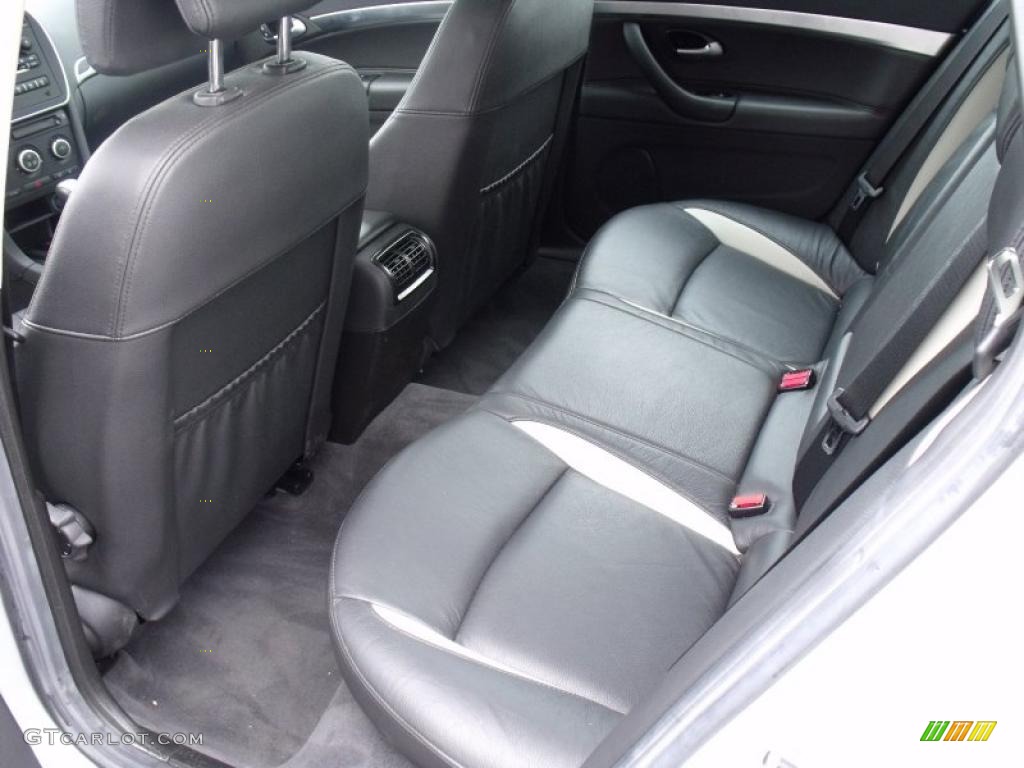 Black Interior 2008 Saab 9-3 Aero SportCombi Wagon Photo #39628810