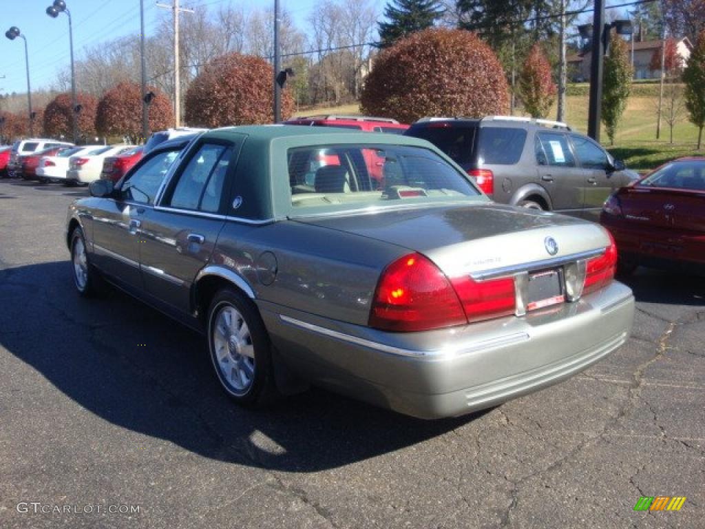 2004 Grand Marquis LS - Spruce Green Metallic / Medium Parchment photo #2