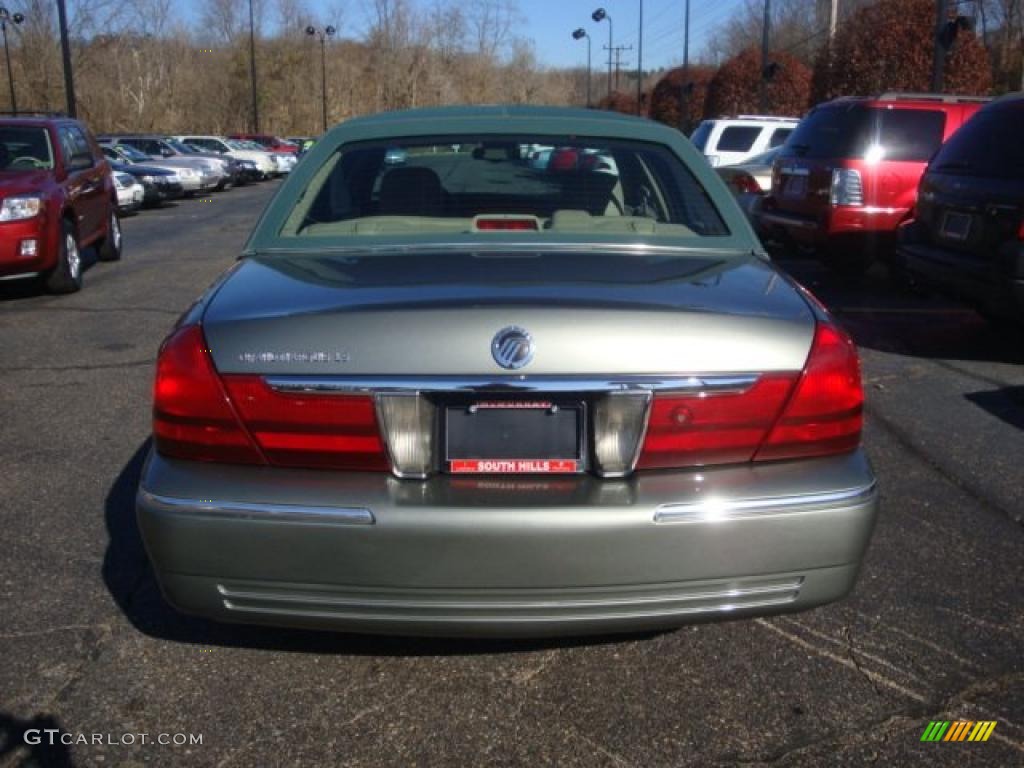 2004 Grand Marquis LS - Spruce Green Metallic / Medium Parchment photo #3