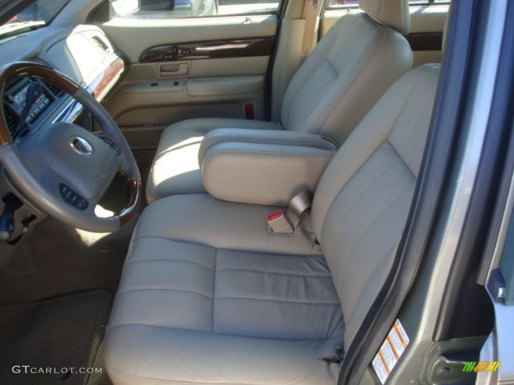 2004 Grand Marquis LS - Spruce Green Metallic / Medium Parchment photo #8