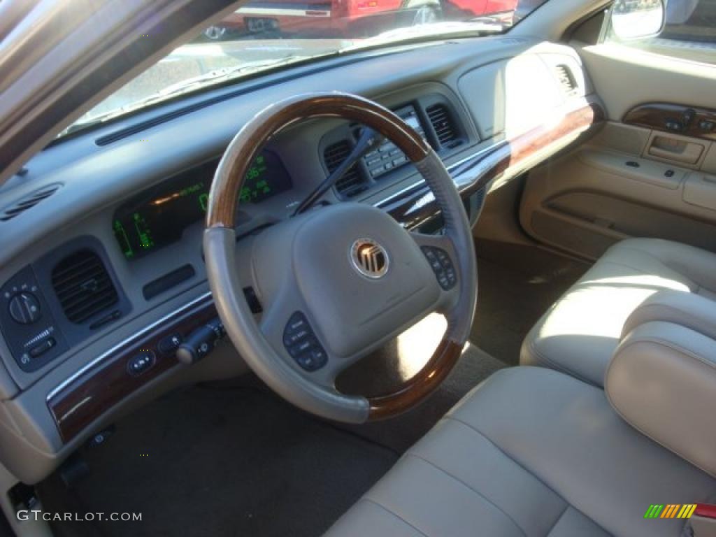 2004 Grand Marquis LS - Spruce Green Metallic / Medium Parchment photo #12