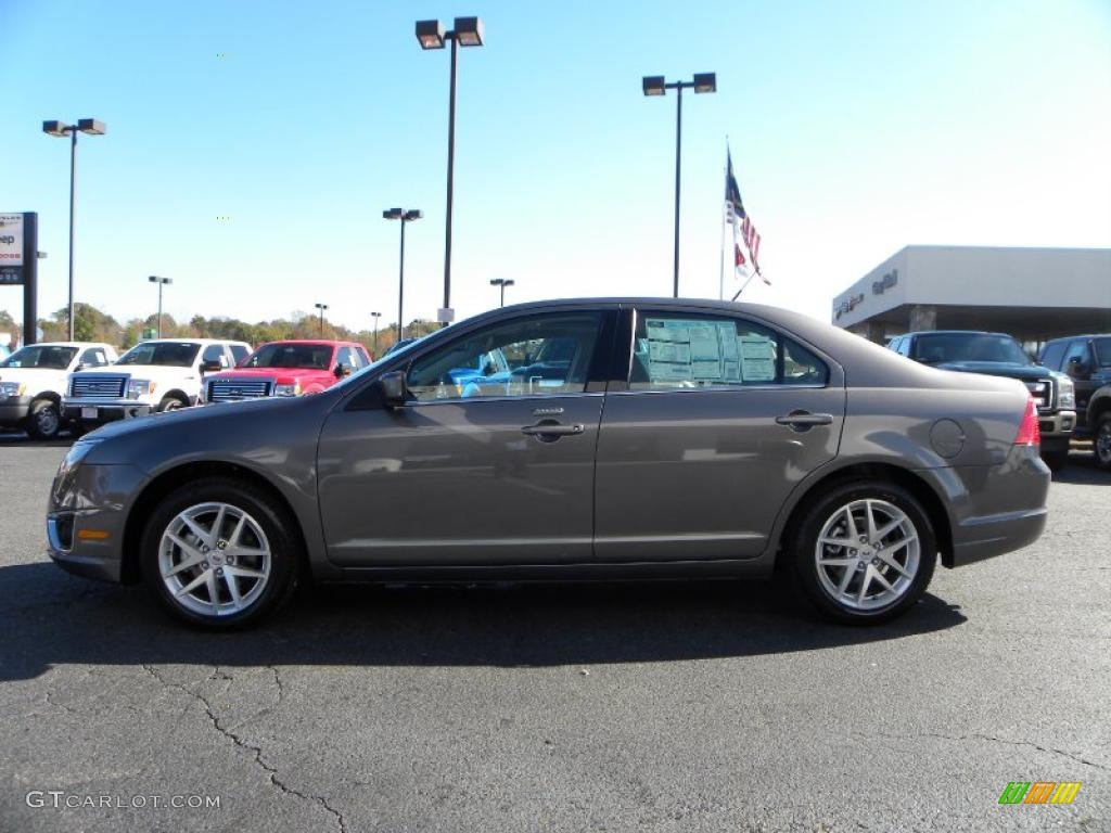 2011 Fusion SEL V6 - Sterling Grey Metallic / Medium Light Stone photo #5