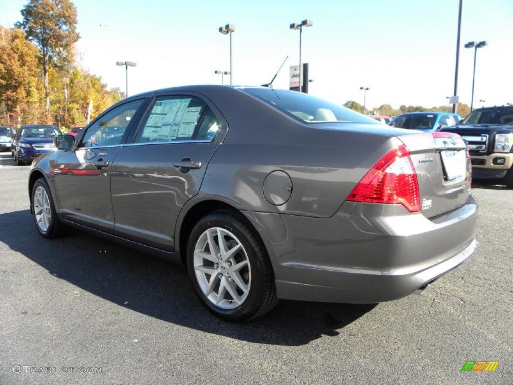 2011 Fusion SEL V6 - Sterling Grey Metallic / Medium Light Stone photo #26