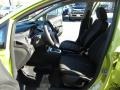 Charcoal Black/Blue Cloth Interior Photo for 2011 Ford Fiesta #39630218