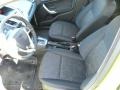 Charcoal Black/Blue Cloth Interior Photo for 2011 Ford Fiesta #39630338