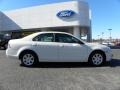 2008 White Suede Ford Fusion S  photo #2