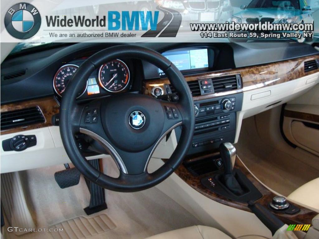 2007 3 Series 328xi Coupe - Platinum Bronze Metallic / Cream Beige photo #12