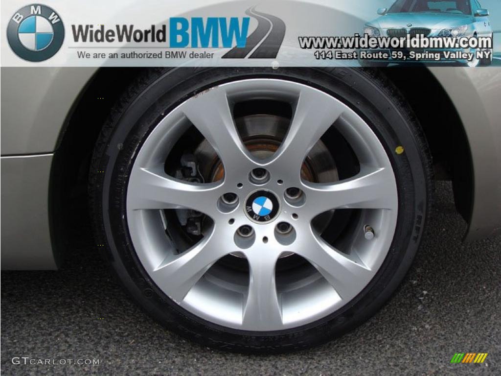 2008 3 Series 328xi Coupe - Platinum Bronze Metallic / Saddle Brown/Black photo #7