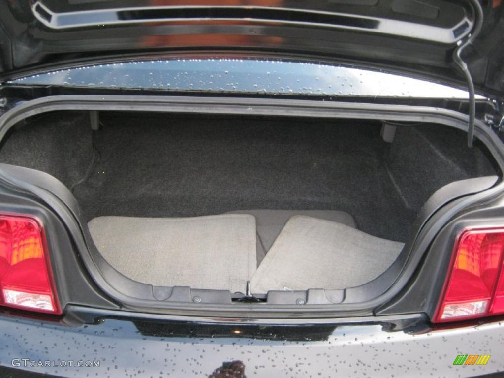 2007 Mustang V6 Premium Coupe - Black / Light Graphite photo #16
