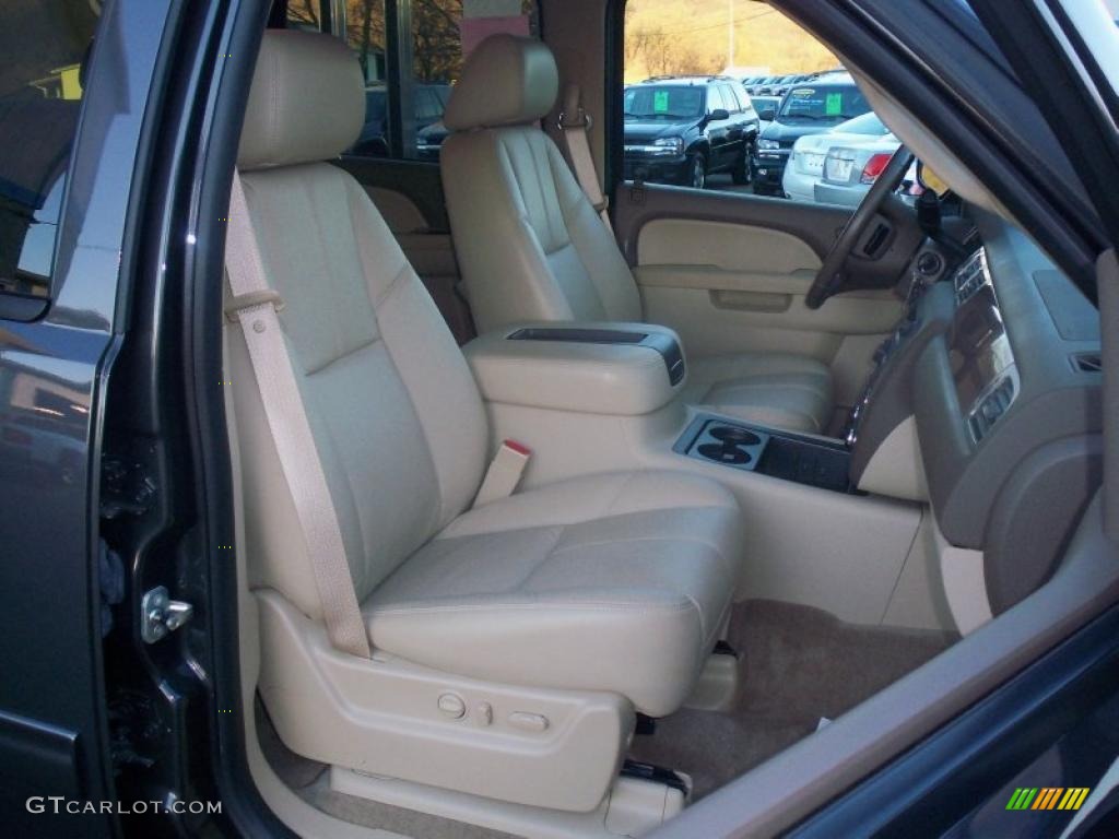 Light Tan Interior 2010 GMC Yukon XL SLT 4x4 Photo #39632298