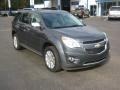 2010 Cyber Gray Metallic Chevrolet Equinox LTZ AWD  photo #7