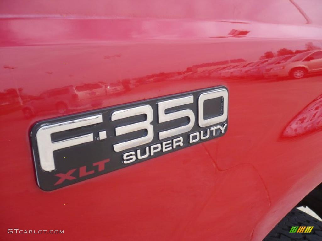 2004 Ford F350 Super Duty XLT Regular Cab 4x4 Marks and Logos Photo #39632338