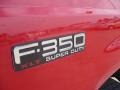 2004 Red Ford F350 Super Duty XLT Regular Cab 4x4  photo #7