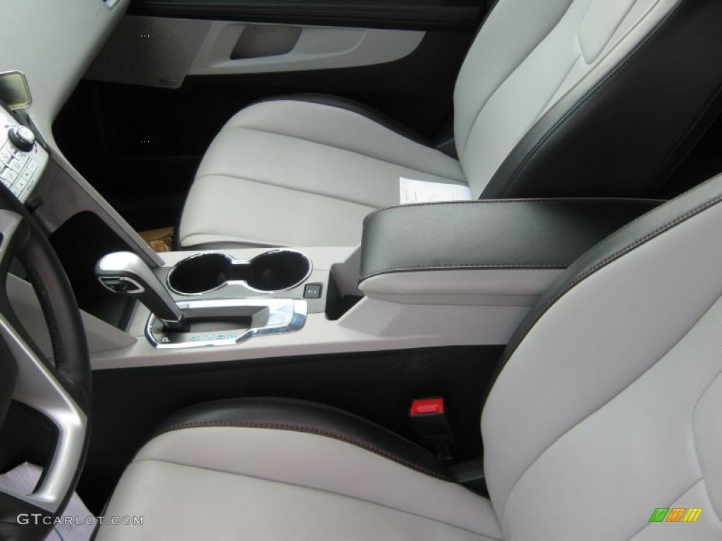 Jet Black/Light Titanium Interior 2010 Chevrolet Equinox LTZ AWD Photo #39632410