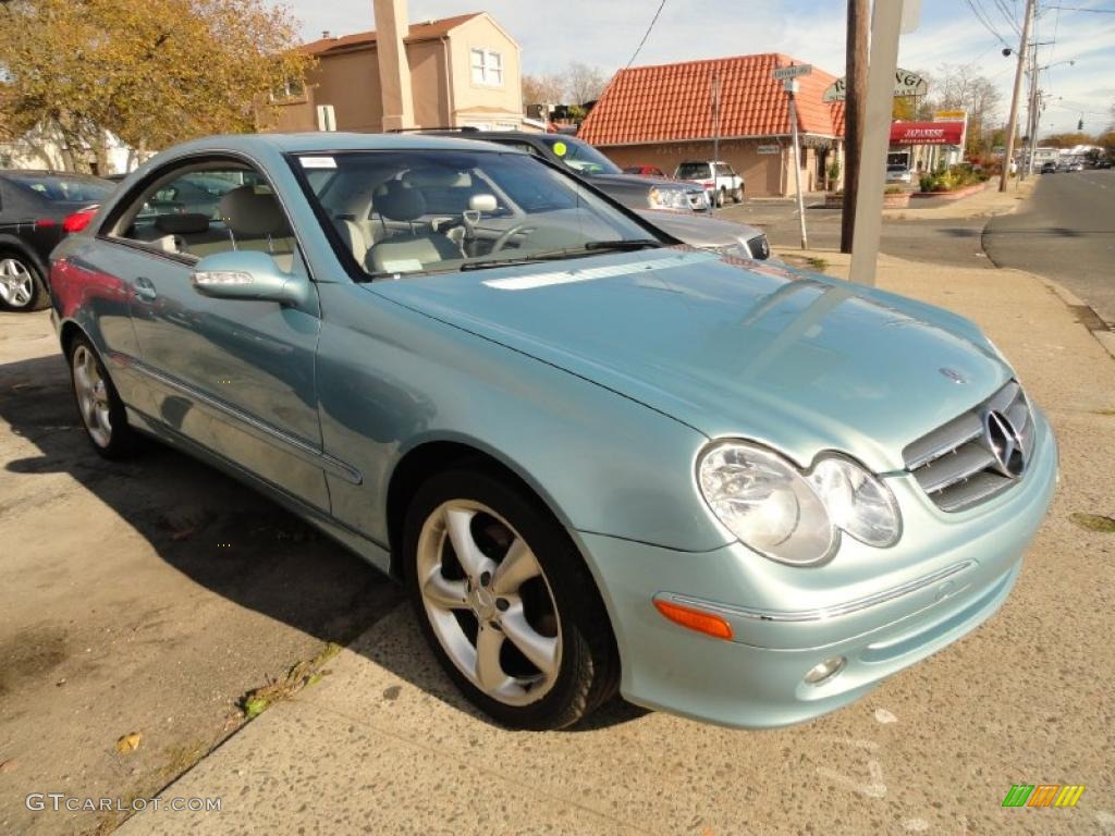 2004 Ice blue mercedes