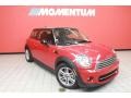 2011 Chili Red Mini Cooper Hardtop  photo #2