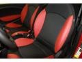 Rooster Red/Carbon Black Interior Photo for 2011 Mini Cooper #39633058