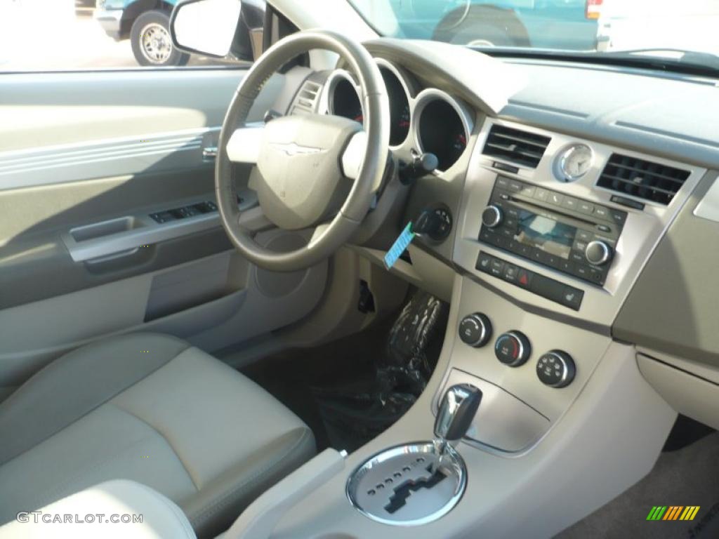 Dark Khaki/Light Graystone Interior 2010 Chrysler Sebring Touring Convertible Photo #39633102