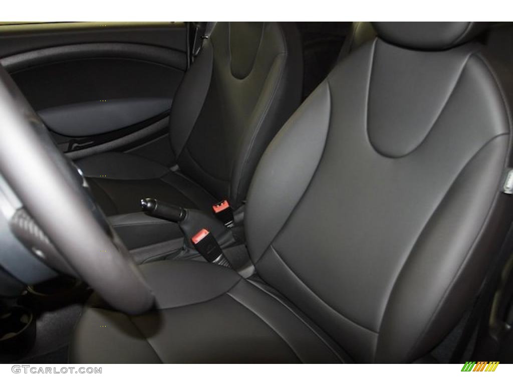 Carbon Black Interior 2011 Mini Cooper Hardtop Photo #39633266