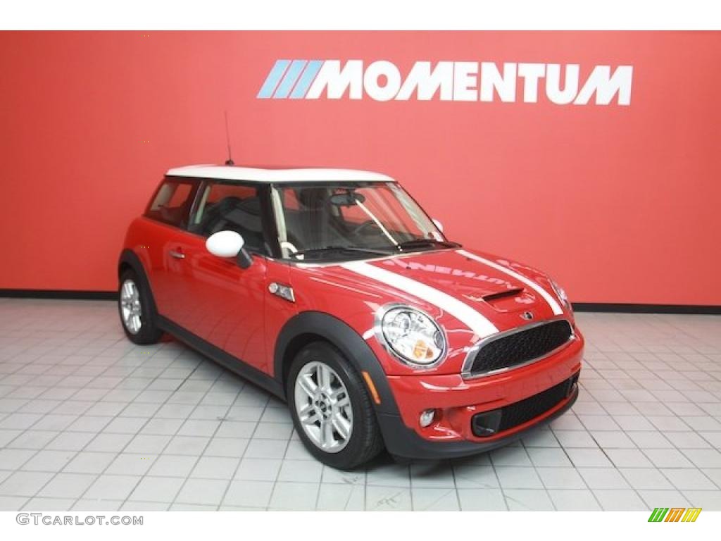 2011 Cooper S Hardtop - Chili Red / Carbon Black photo #2