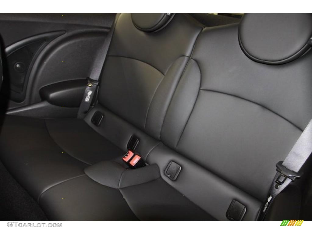 Carbon Black Interior 2011 Mini Cooper S Hardtop Photo #39633690