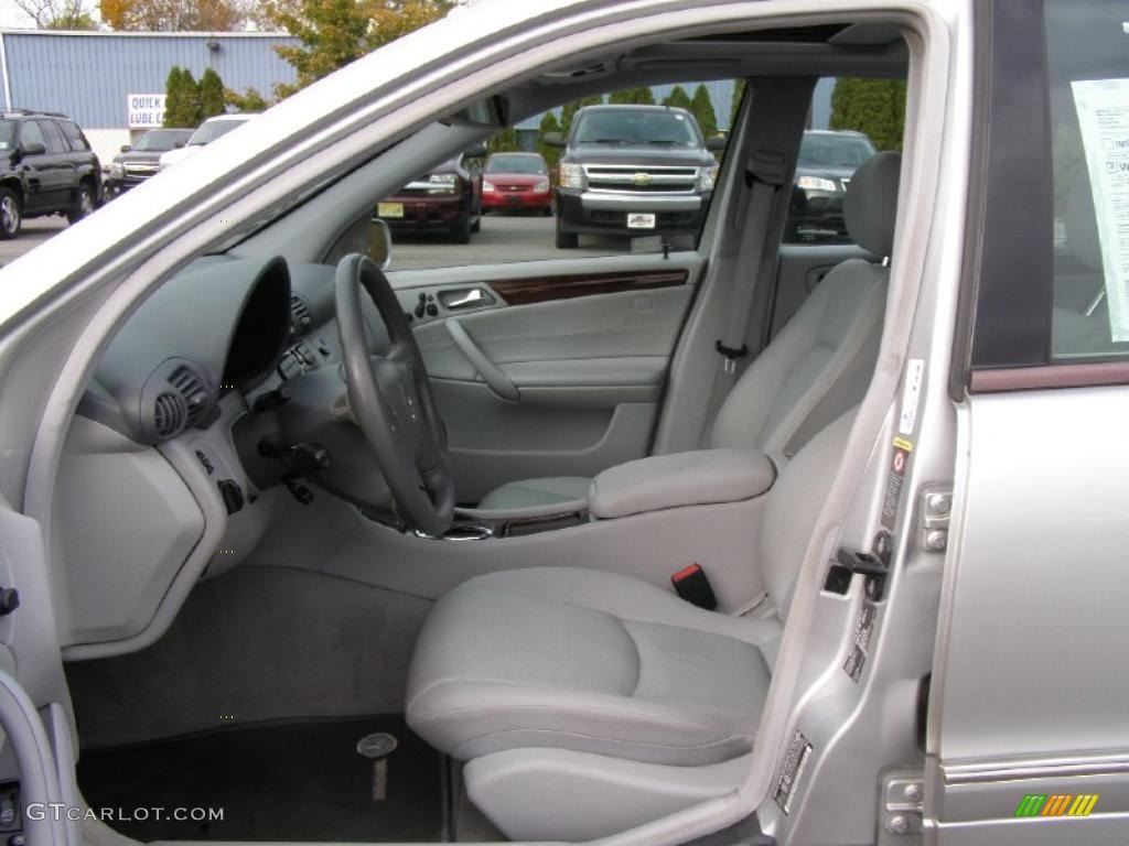 Ash Interior 2003 Mercedes-Benz C 320 4Matic Sport Sedan Photo #39634570