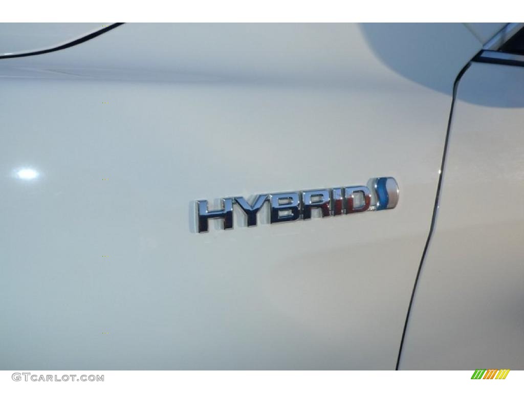 2009 Camry Hybrid - Super White / Bisque photo #9