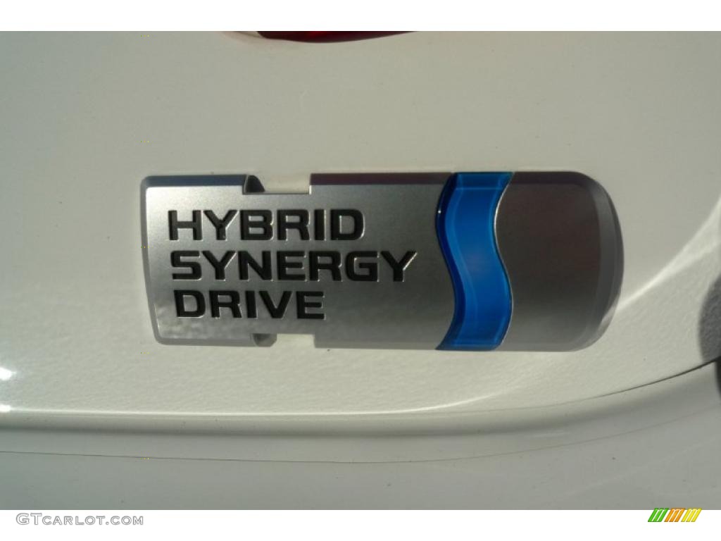 2009 Camry Hybrid - Super White / Bisque photo #15