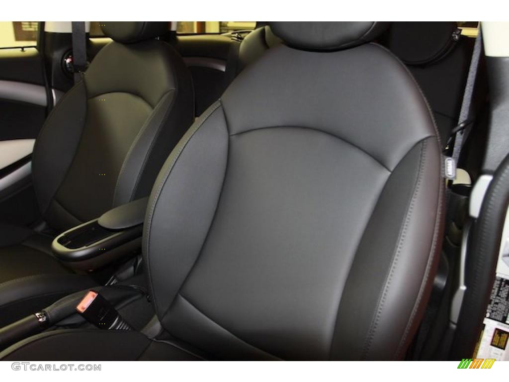 Carbon Black Interior 2011 Mini Cooper S Clubman Photo #39635210