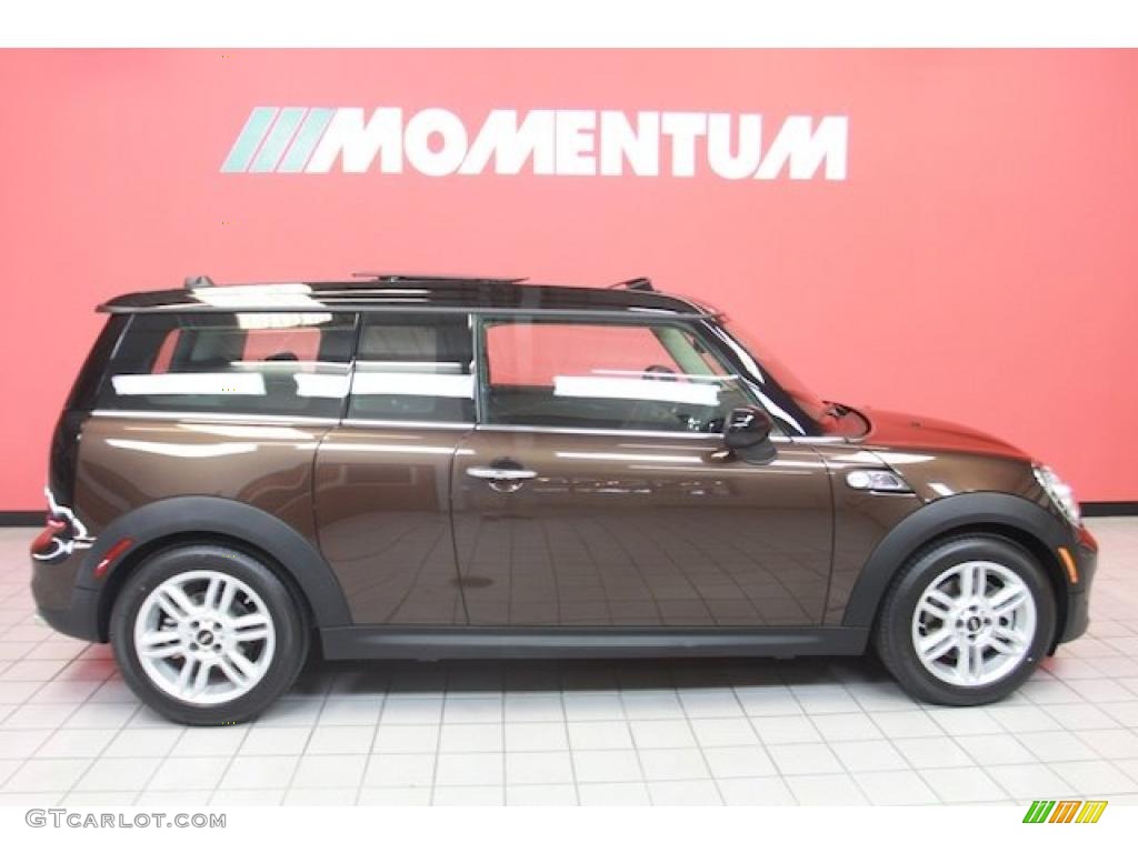 2011 Cooper S Clubman - Hot Chocolate Metallic / Hot Chocolate Lounge Leather photo #1