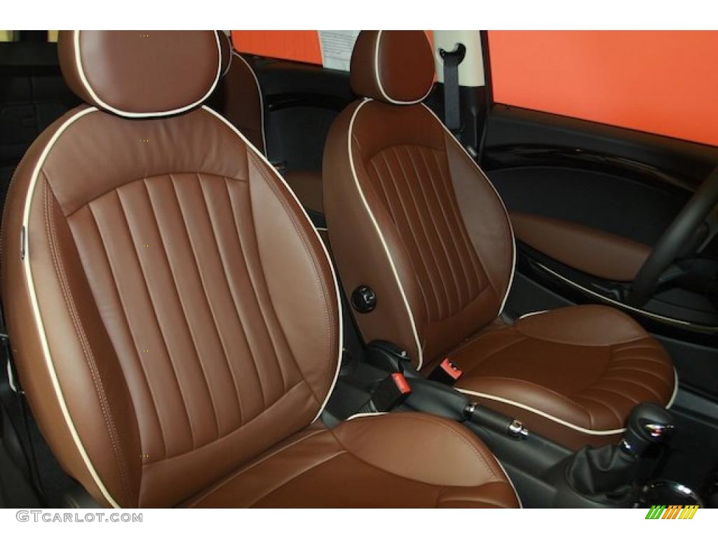 Hot Chocolate Lounge Leather Interior 2011 Mini Cooper S Clubman Photo #39635390
