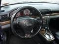 2001 Audi S4 Onyx/Blue Interior Dashboard Photo