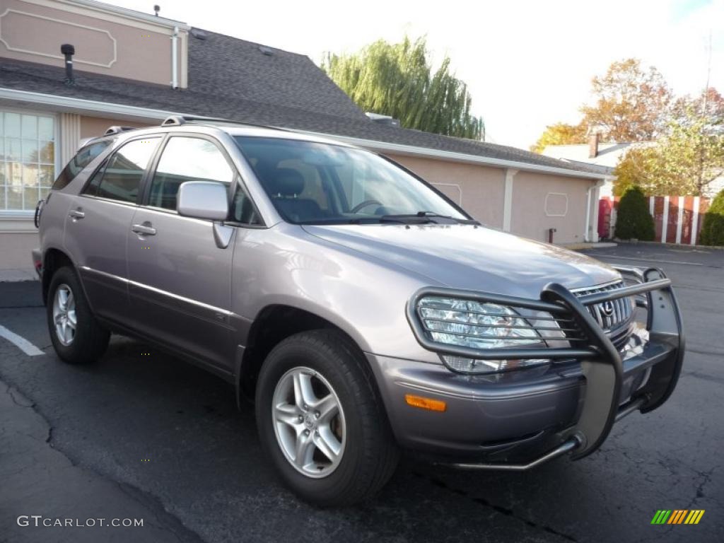 2001 RX 300 AWD - Sunset Mist Pearl / Black photo #2