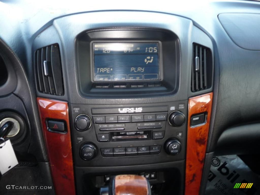 2001 RX 300 AWD - Sunset Mist Pearl / Black photo #10
