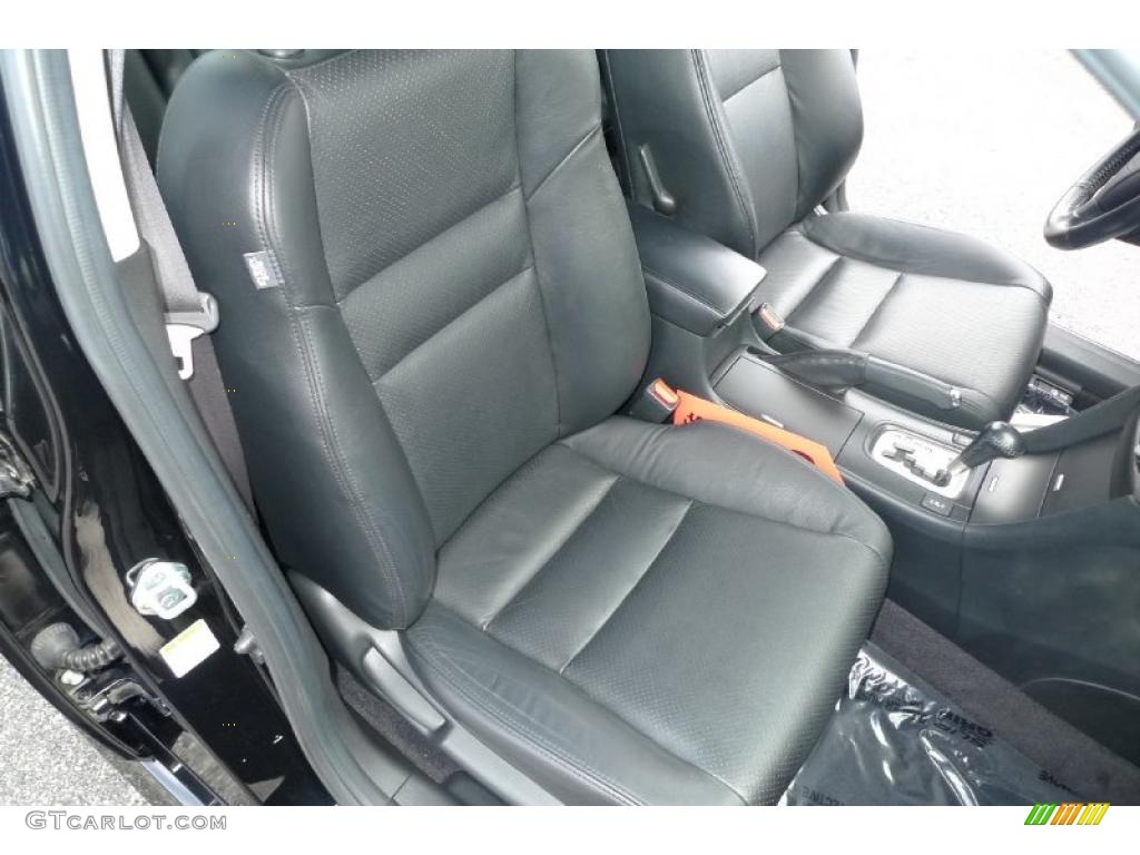Ebony Interior 2004 Acura TSX Sedan Photo #39637390