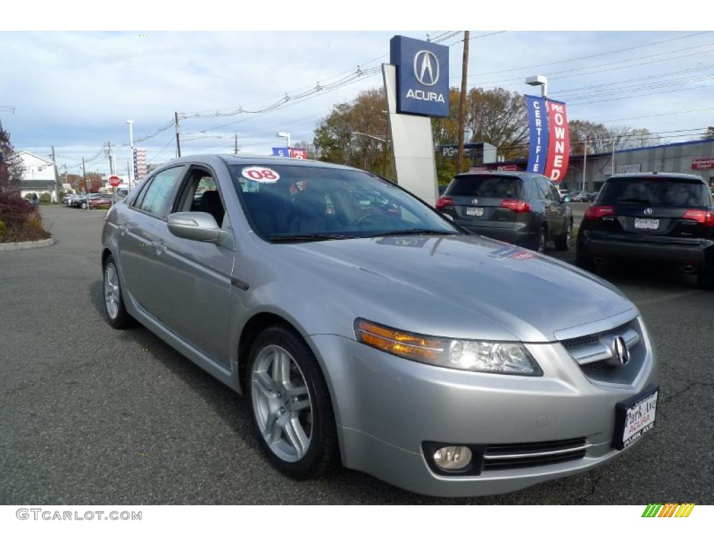 Alabaster Silver Metallic Acura TL