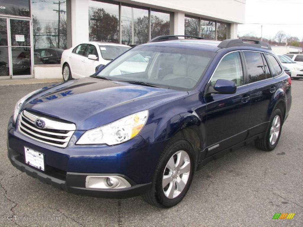 Azurite Blue Pearl 2010 Subaru Outback 3.6R Premium Wagon Exterior Photo #39638706